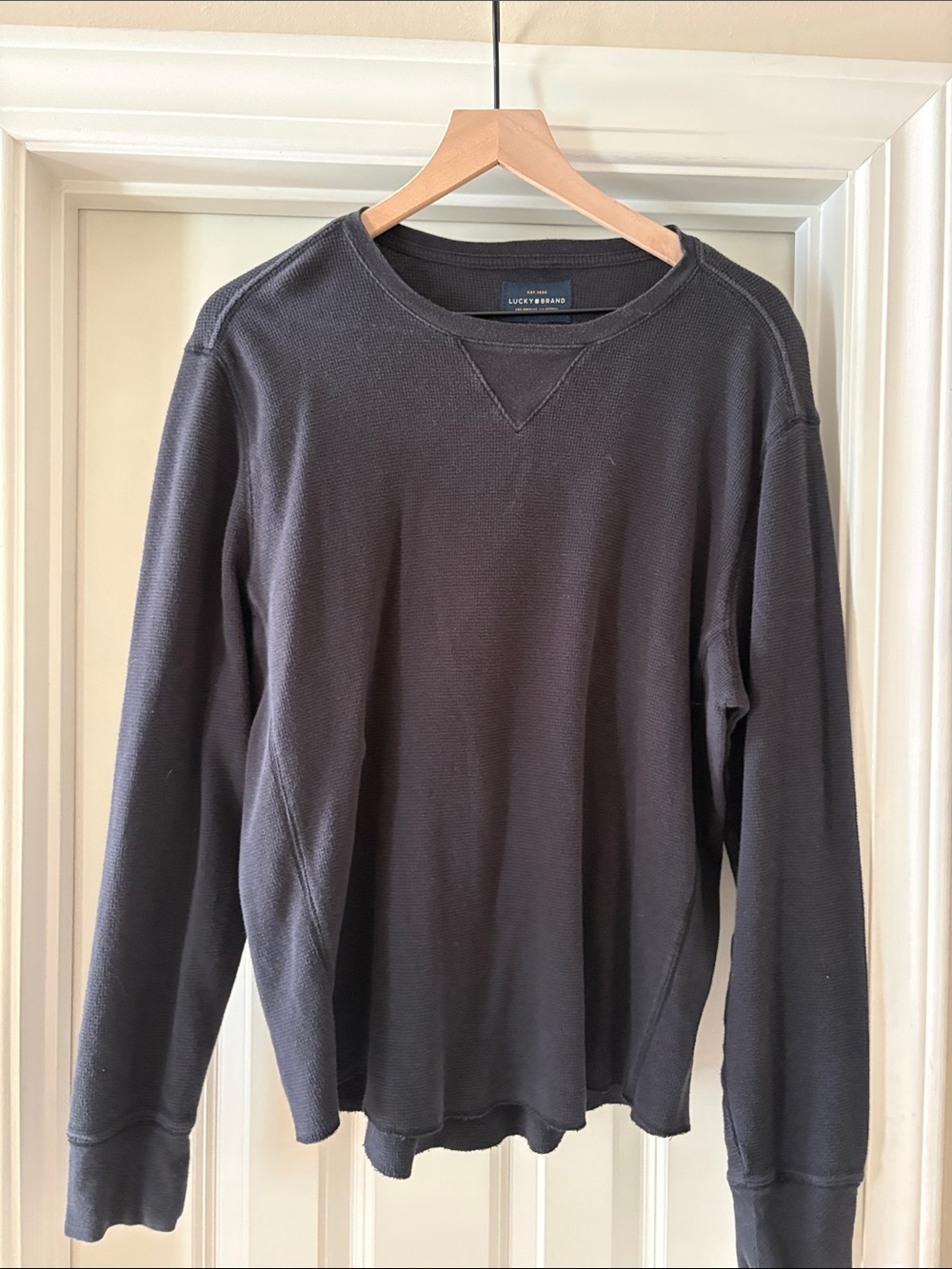 Lucky Brand Men’s Crewneck Sweater - Black
